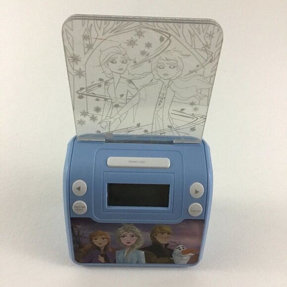 Disney Frozen Light Up Night Glow Alarm Clock Bedside Projection Night Light - Picture 2 of 6